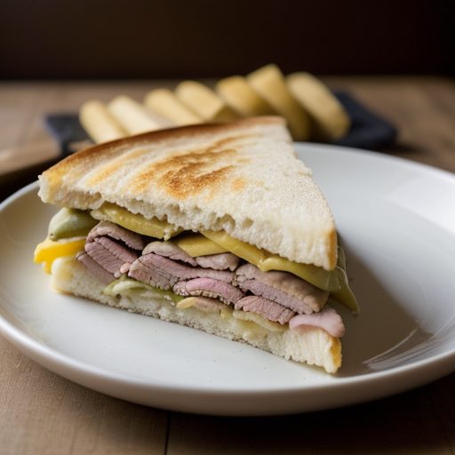 Cuban Sandwich "Media Noche" recipe image