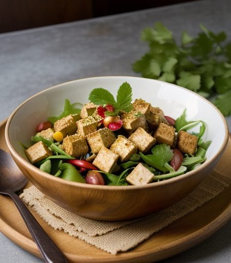 Cuban Tofu Salad recipe image