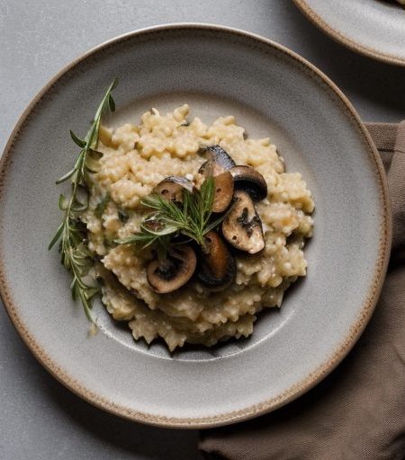Cucina Rustica: Risotto With Early Autumn Veg recipe image