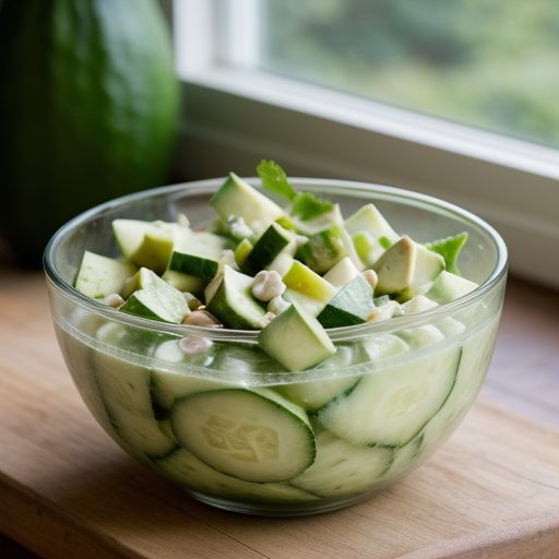 Cucumber & Avocado Salad recipe image