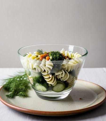 Cucumber-Dill Pasta Salad recipe image