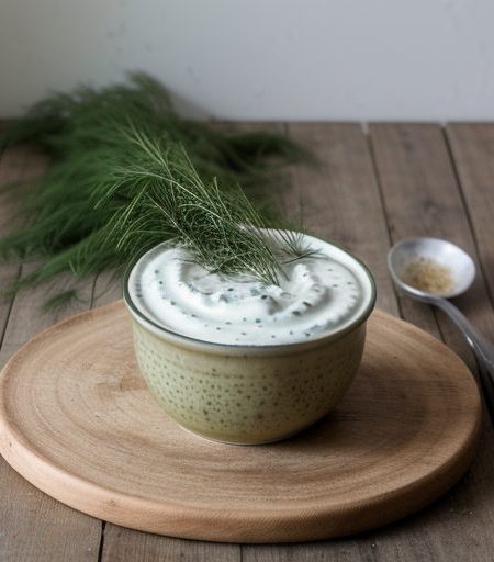 Cucumber-Dill Sauce (Mama Leah Cookbook recipe image