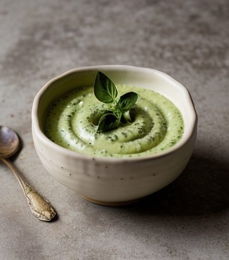 Cucumber Filled With Avocado Pesto recipe image