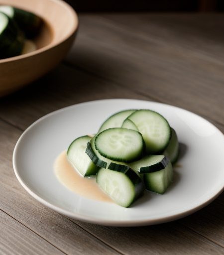 Cucumber Kim Chee recipe image
