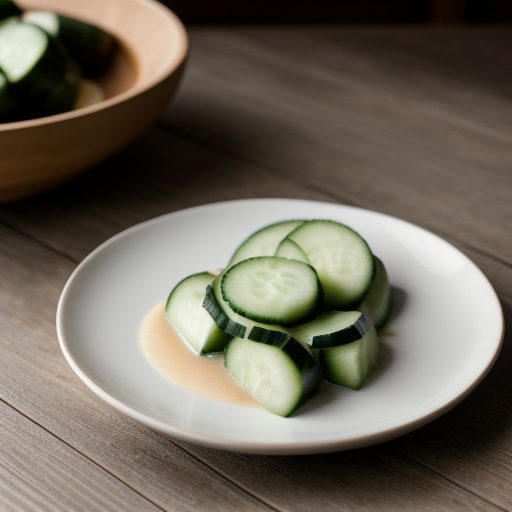 Cucumber Kim Chee recipe image