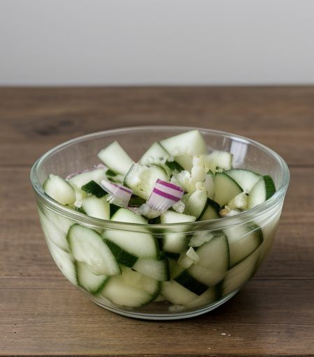 Cucumber & Onion Salad #2 recipe image