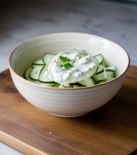 Cucumber & Onion Salad recipe image