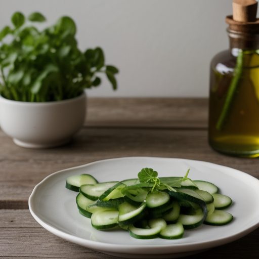 Cucumber, Red Onion and Watercress recipe image