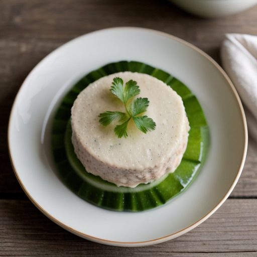 Cucumber Ring With Chicken Filling recipe image