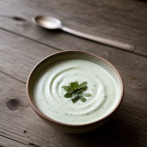 Cucumber Yogurt Sauce Indian recipe image