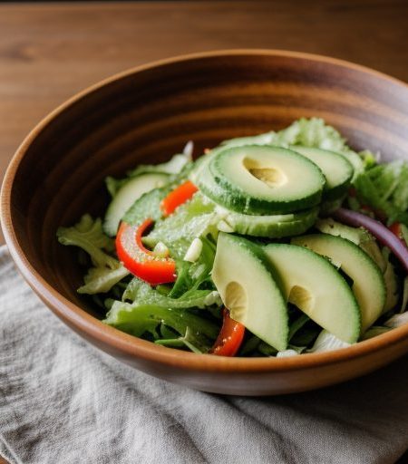 Cucumber and Avocado Salad recipe image