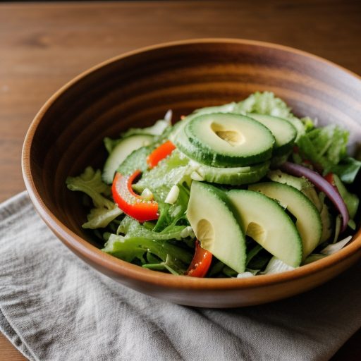 Cucumber and Avocado Salad recipe image