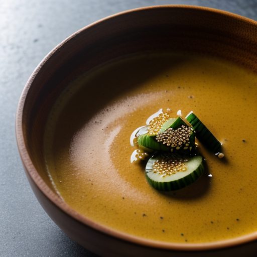 Cucumber in Mustard Dressing recipe image