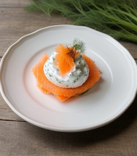 Cucumbers, Carrots and Smoked Salmon Crudits ( .5 Points recipe image