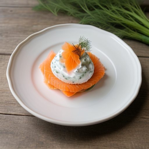 Cucumbers, Carrots and Smoked Salmon Crudits ( .5 Points recipe image