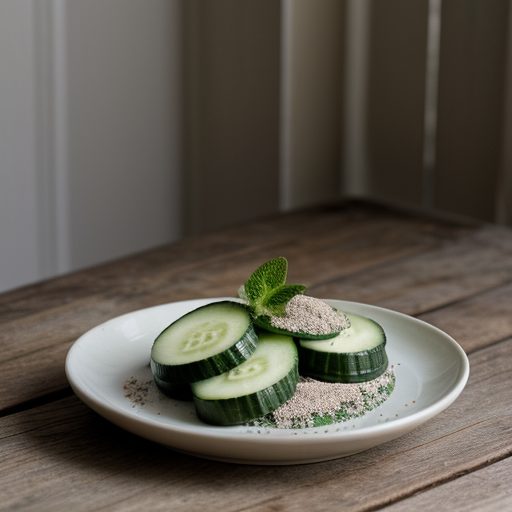 Cucumbers With Yogurt & Mint recipe image