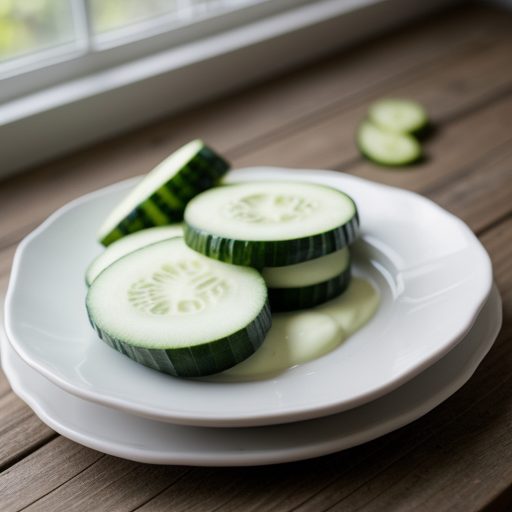 Cucumbers in Yogurt recipe image