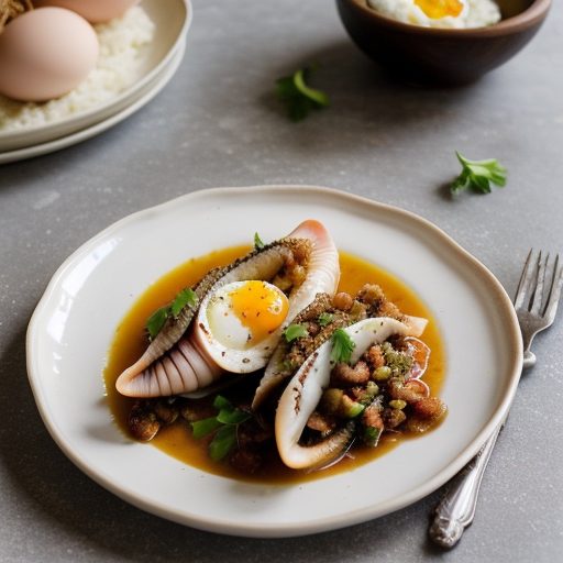 Cumi-Cumi Isi (Stuffed Squid recipe image
