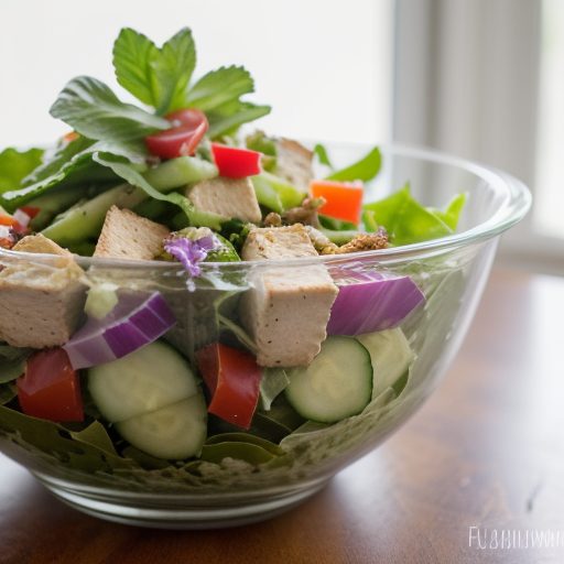 Cumin Crusted Chicken Salad recipe image