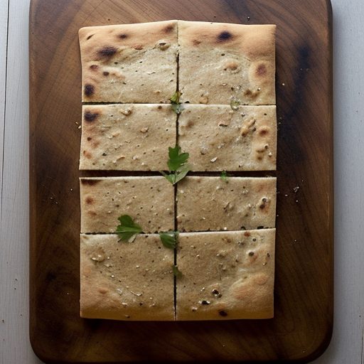Cumin Flatbread - Bon Appetit recipe image