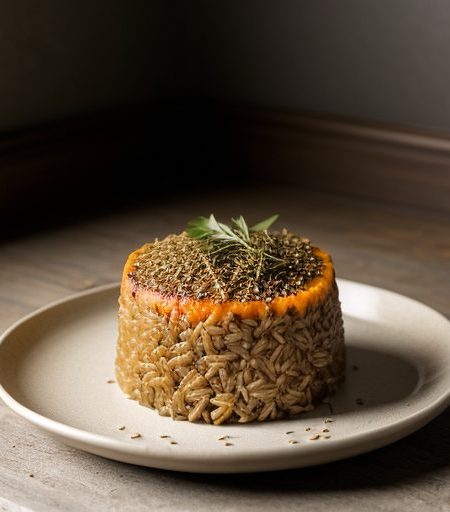 Cumin Rice Timbales recipe image