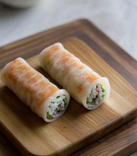 Cuon Tom (Shrimp Rolls recipe image