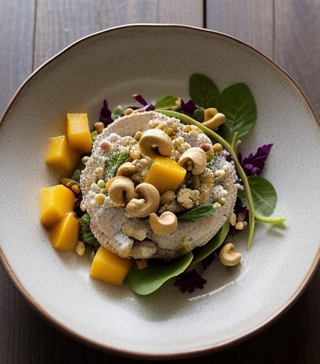 Curied Cashew Chicken Salad With Mango and Cashews recipe image