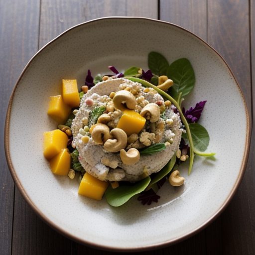 Curied Cashew Chicken Salad With Mango and Cashews recipe image