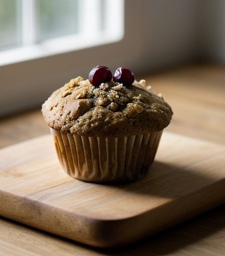 Currant & Oatmeal Muffins recipe image