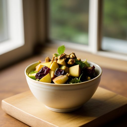 Curried Apple-Raisin Salad recipe image