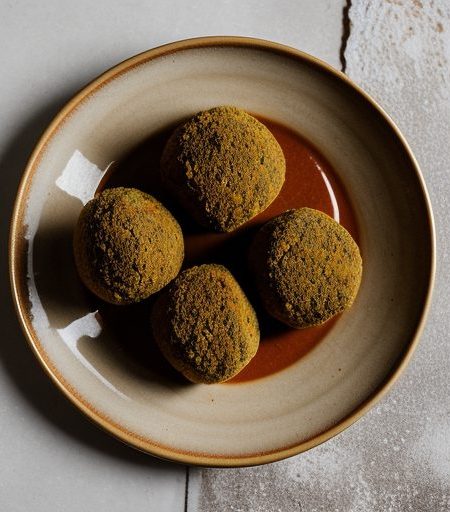 Curried Beef Balls *** Bdgm08 B recipe image