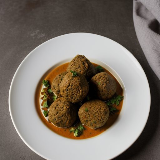 Curried Beef Balls recipe image