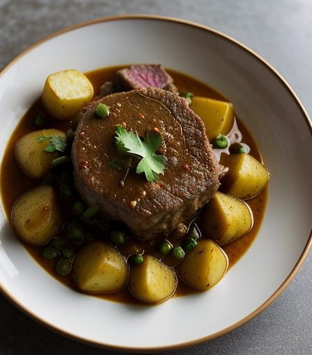 Curried Beef and Potatoes recipe image