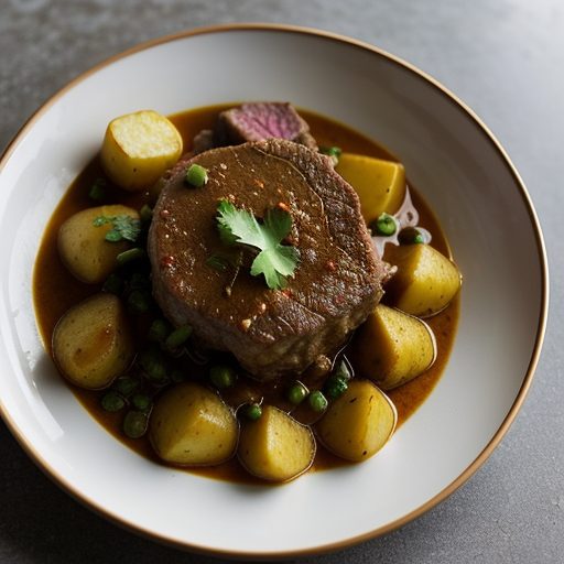 Curried Beef and Potatoes recipe image