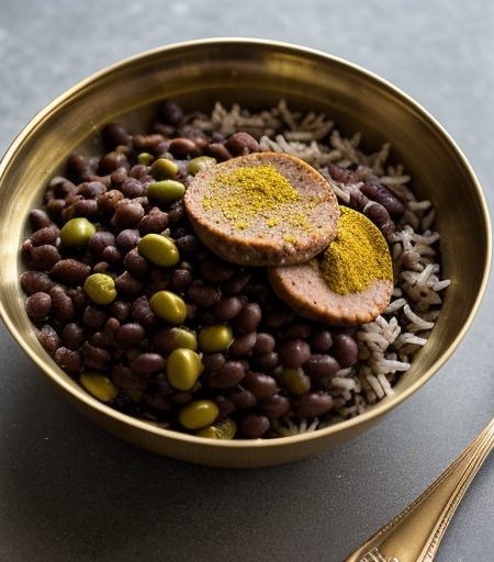 Curried Black Beans and Rice (5 Pts recipe image