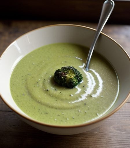 Curried Broccoli Soup recipe image