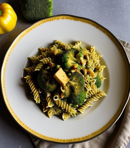 Curried Broccoli and Rotini recipe image