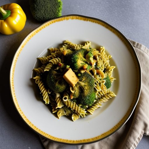 Curried Broccoli and Rotini recipe image