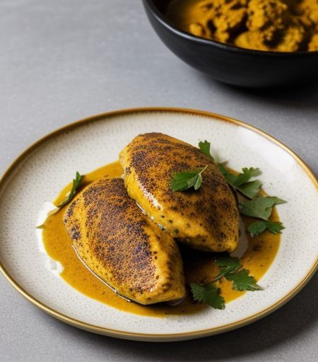 Curried Chicken Breasts recipe image