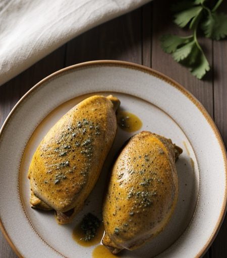 Curried Chicken Breasts (Oven Bag recipe image