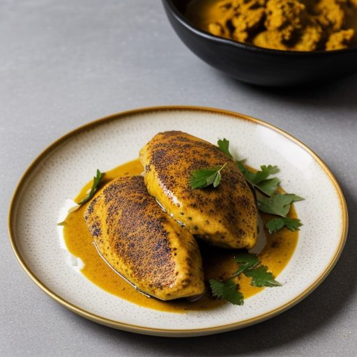 Curried Chicken Breasts recipe image