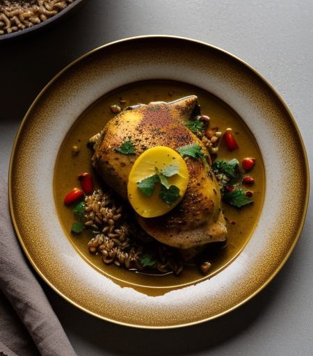 Curried Chicken Dinner recipe image