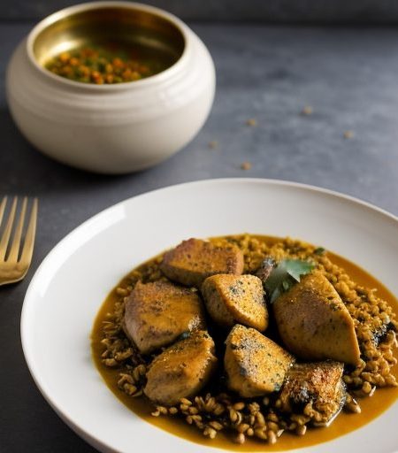Curried Chicken Dinner recipe image