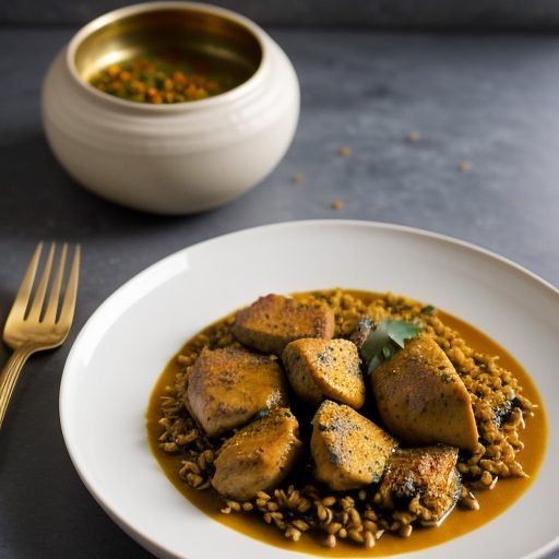 Curried Chicken Dinner recipe image