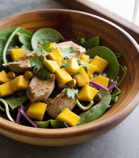 Curried Chicken & Mango Salad recipe image