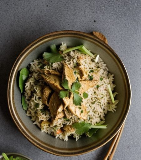 Curried Chicken & Rice Salad recipe image