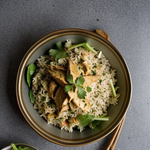 Curried Chicken & Rice Salad recipe image