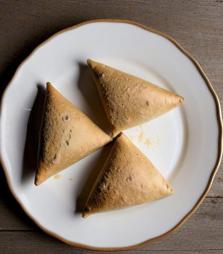 Curried Chicken Triangles #1 recipe image