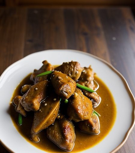 Curried Chicken Wings (Ga Lei Gai Yik recipe image