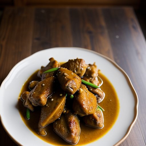 Curried Chicken Wings (Ga Lei Gai Yik recipe image
